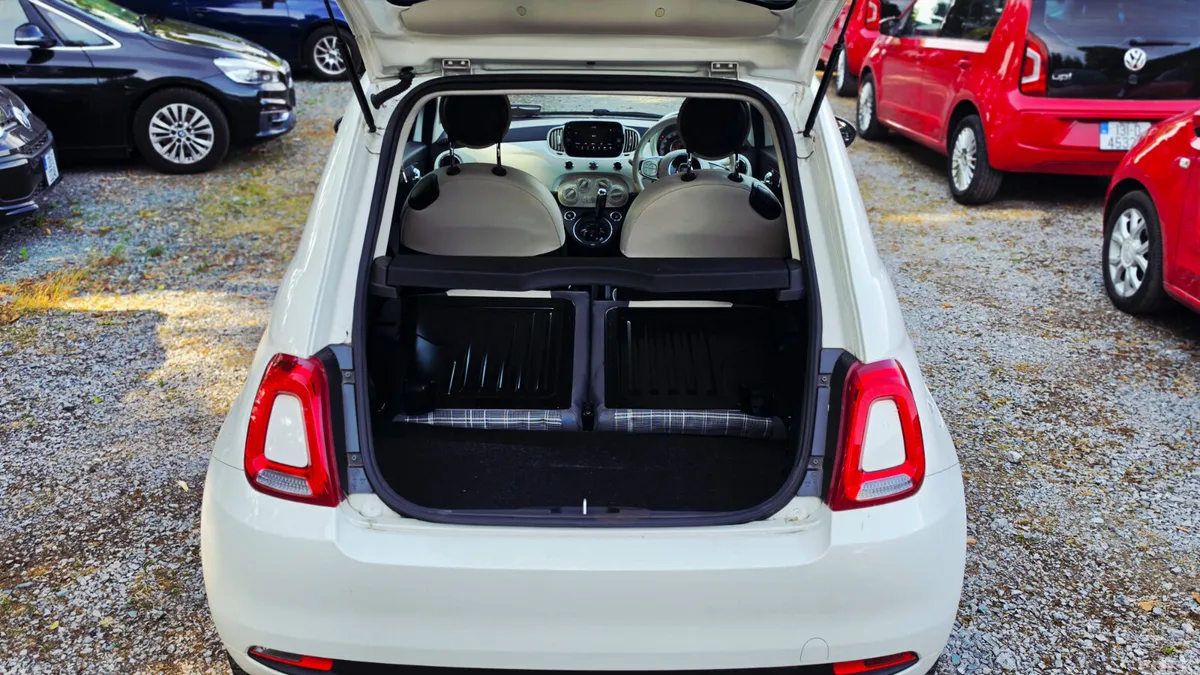 Fiat 500 Hatchback, Petrol, 2019, White