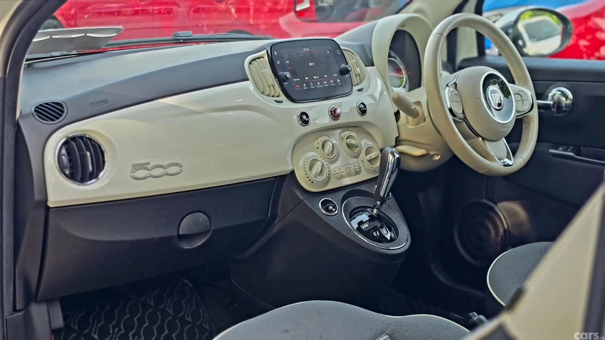 Fiat 500 Hatchback, Petrol, 2019, White