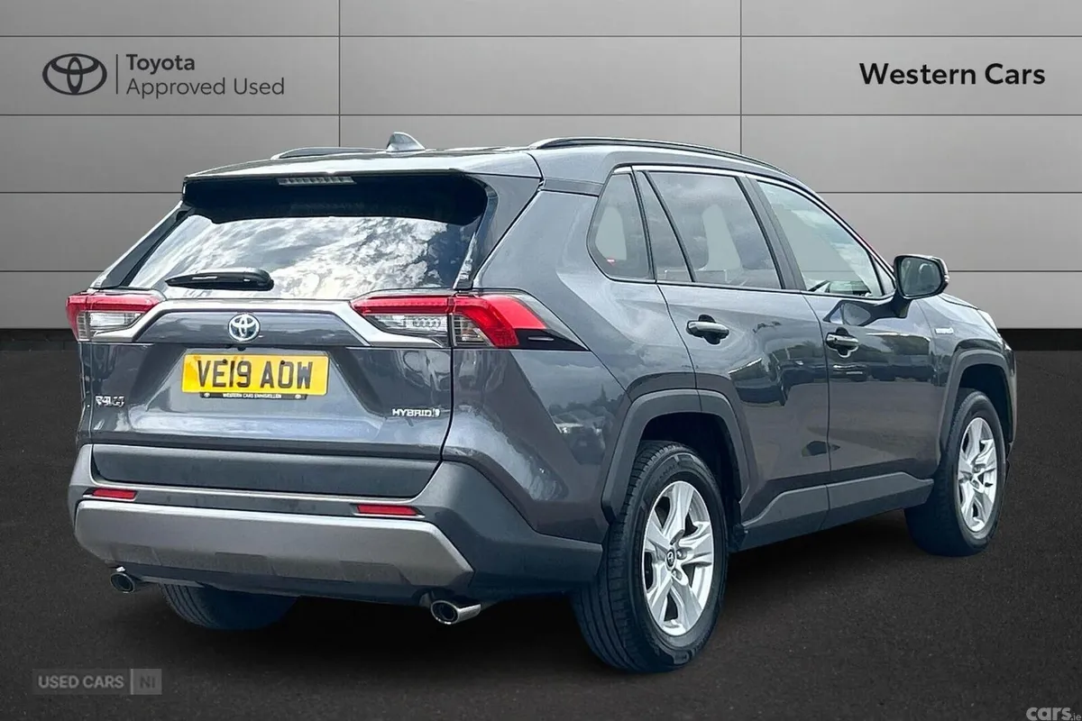 Toyota RAV4 SUV, Petrol Hybrid, 2019, Grey