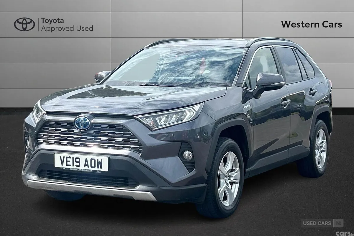 Toyota RAV4 SUV, Petrol Hybrid, 2019, Grey