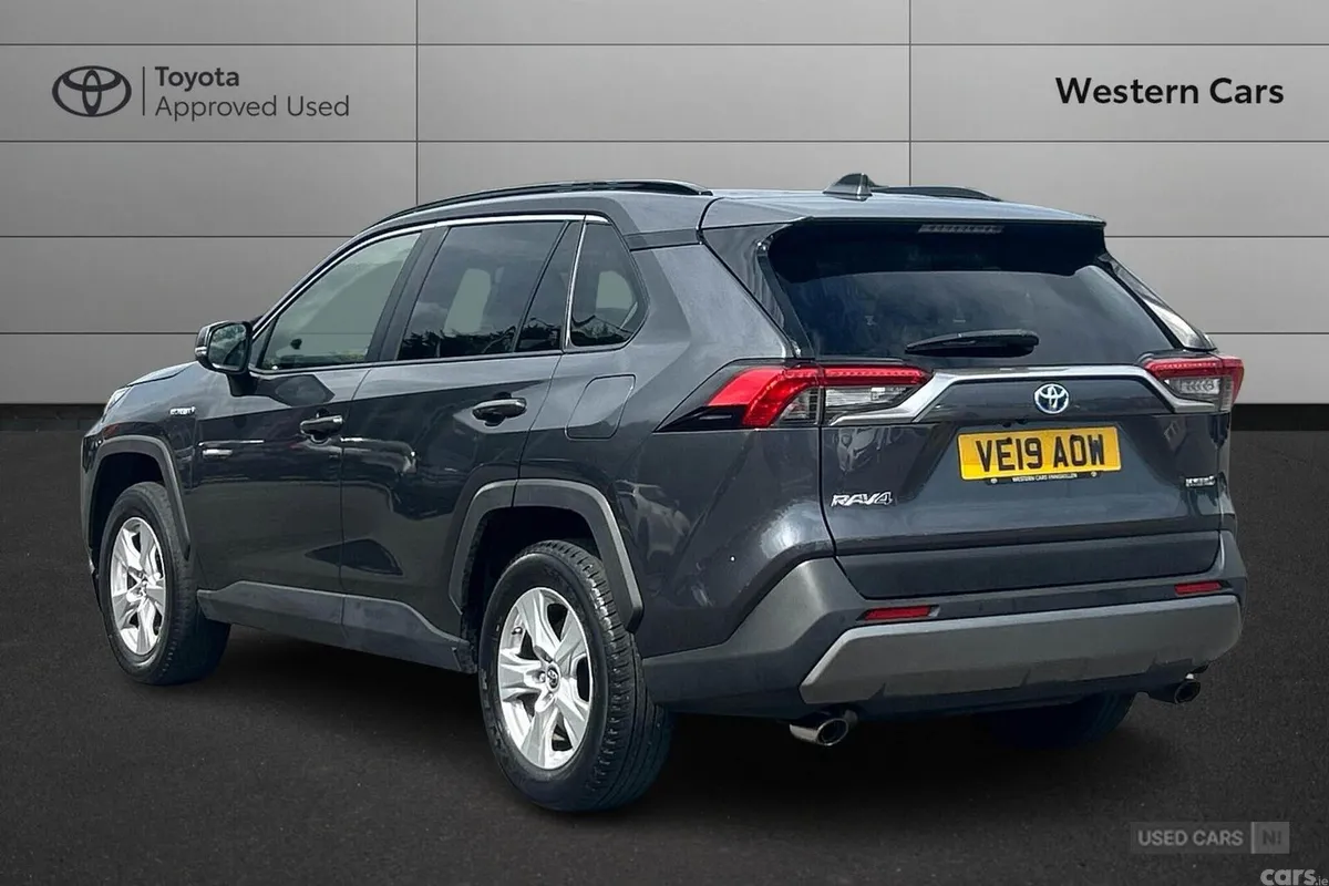 Toyota RAV4 SUV, Petrol Hybrid, 2019, Grey