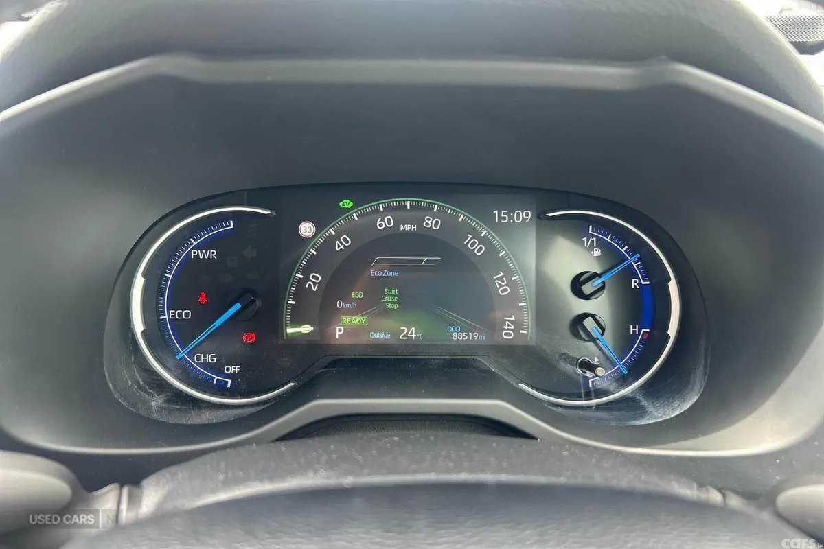 Toyota RAV4 SUV, Petrol Hybrid, 2019, Grey