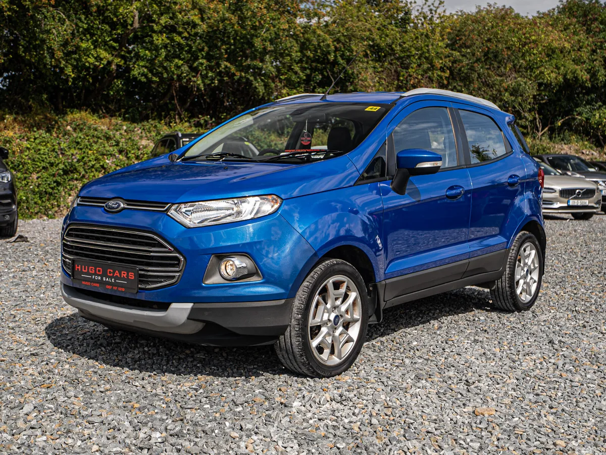 Ford EcoSport SUV, Petrol, 2016, Blue