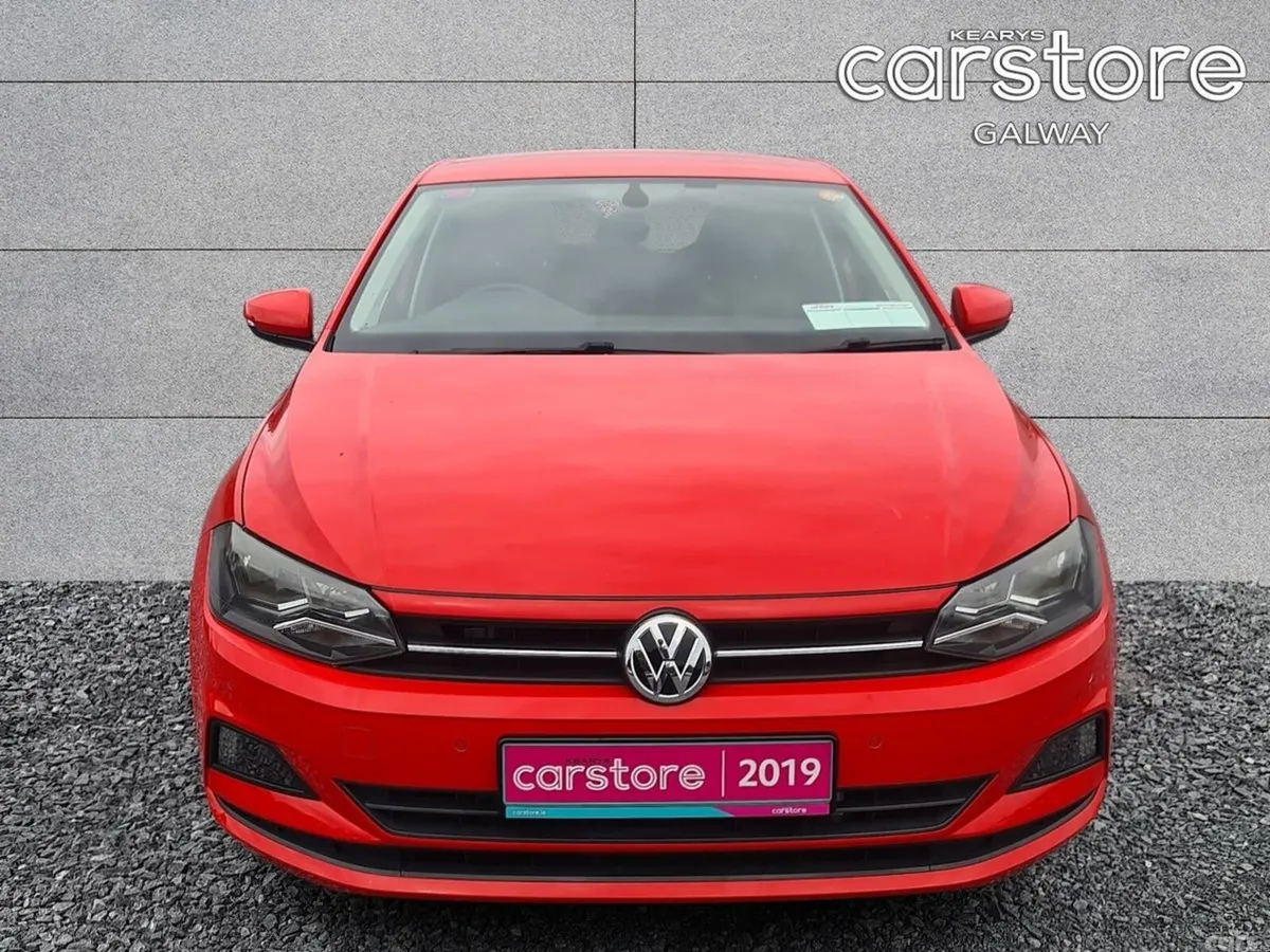 Volkswagen Polo Hatchback, Petrol, 2019, Red