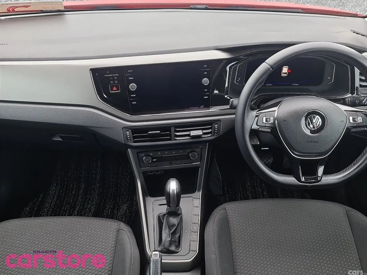 Volkswagen Polo Hatchback, Petrol, 2019, Red
