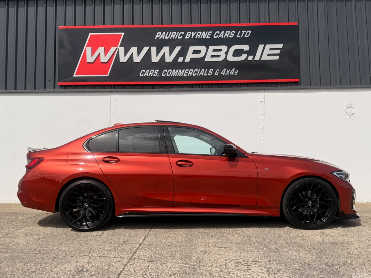 BMW 3-Series Saloon, Diesel Hybrid, 2022, Orange