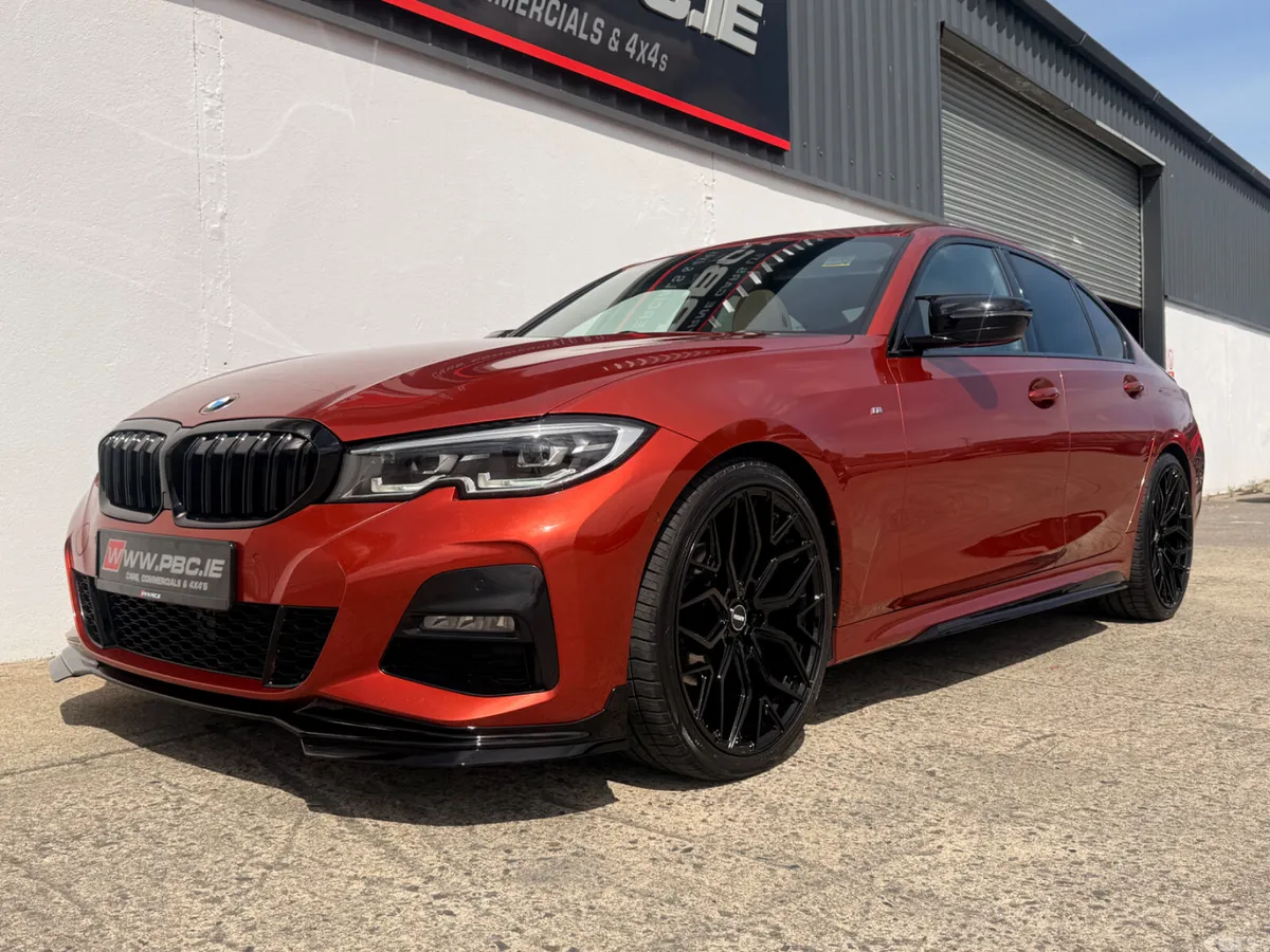 BMW 3-Series Saloon, Diesel Hybrid, 2022, Orange