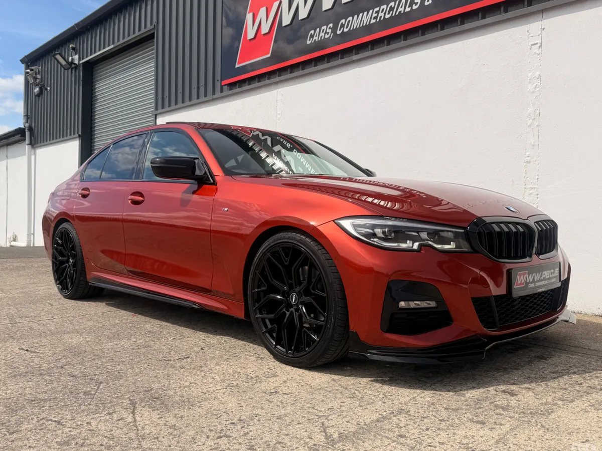 BMW 3-Series Saloon, Diesel Hybrid, 2022, Orange