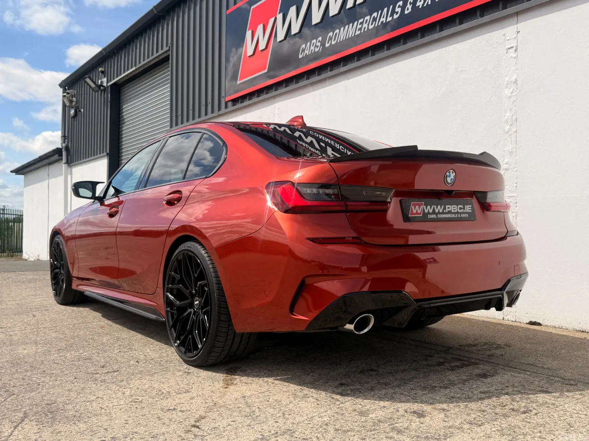 BMW 3-Series Saloon, Diesel Hybrid, 2022, Orange