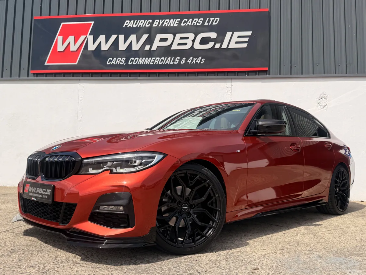 BMW 3-Series Saloon, Diesel Hybrid, 2022, Orange