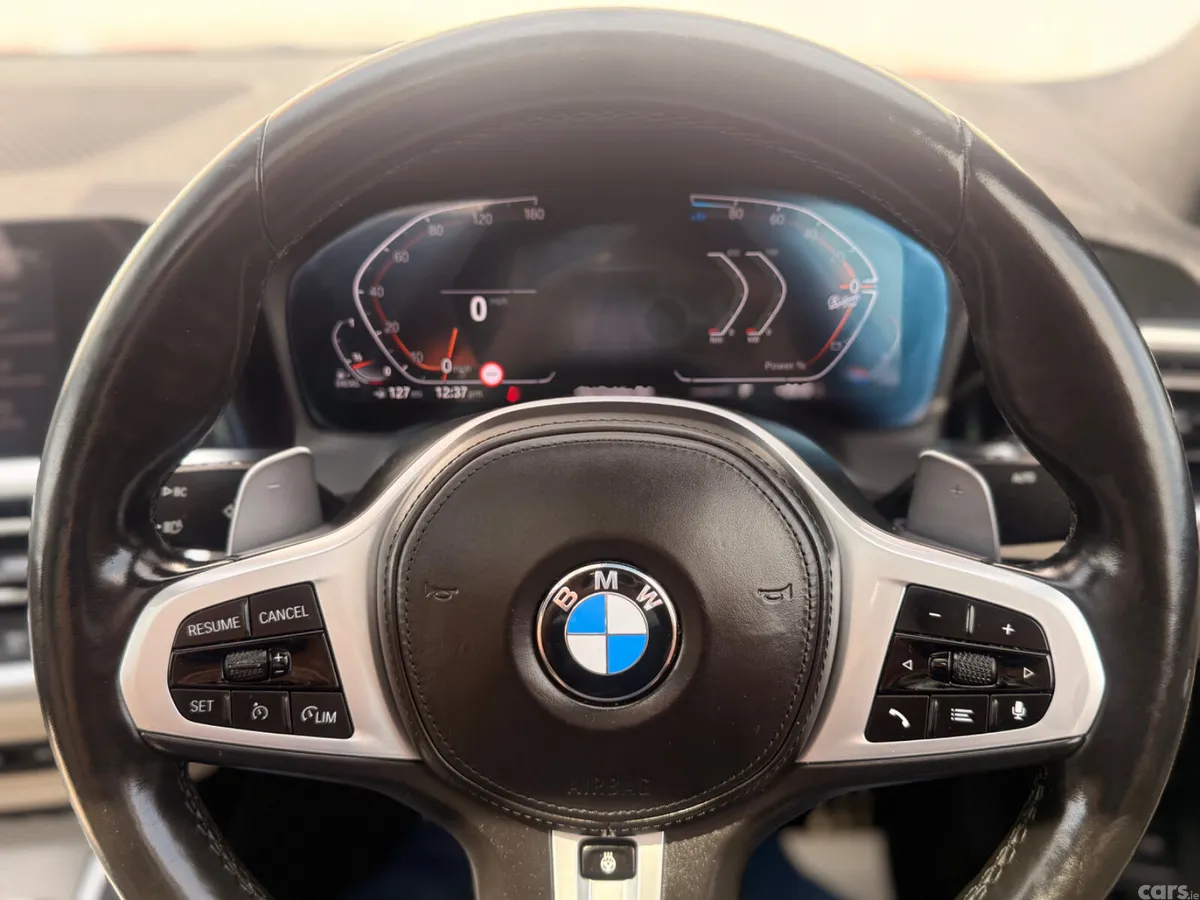 BMW 3-Series Saloon, Diesel Hybrid, 2022, Orange