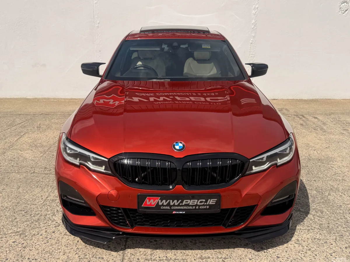 BMW 3-Series Saloon, Diesel Hybrid, 2022, Orange