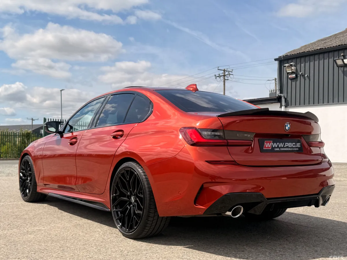 BMW 3-Series Saloon, Diesel Hybrid, 2022, Orange