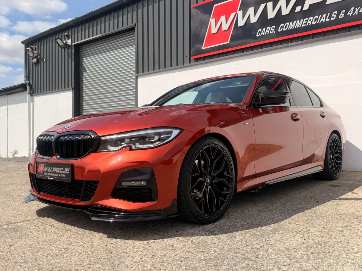 BMW 3-Series Saloon, Diesel Hybrid, 2022, Orange
