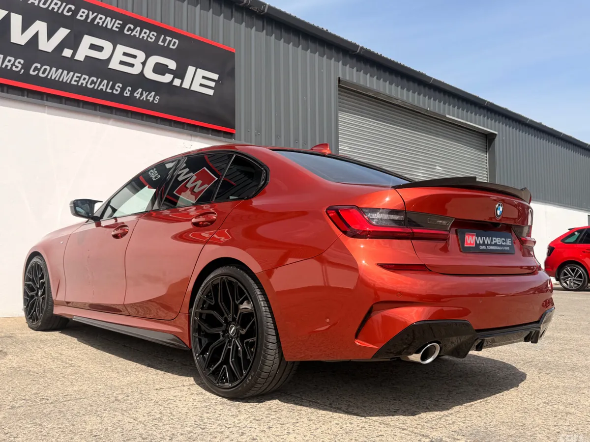 BMW 3-Series Saloon, Diesel Hybrid, 2022, Orange