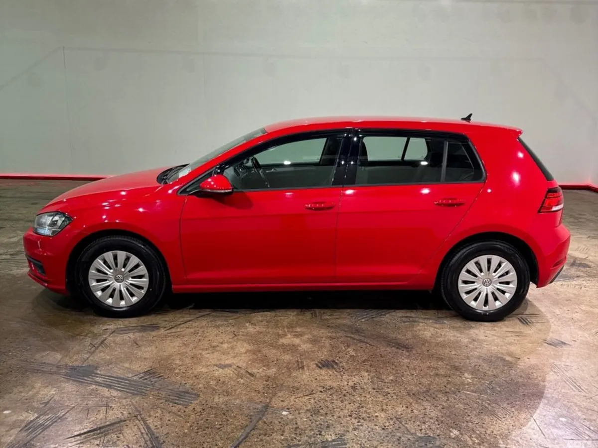 Volkswagen Golf Hatchback, Petrol, 2019, Red