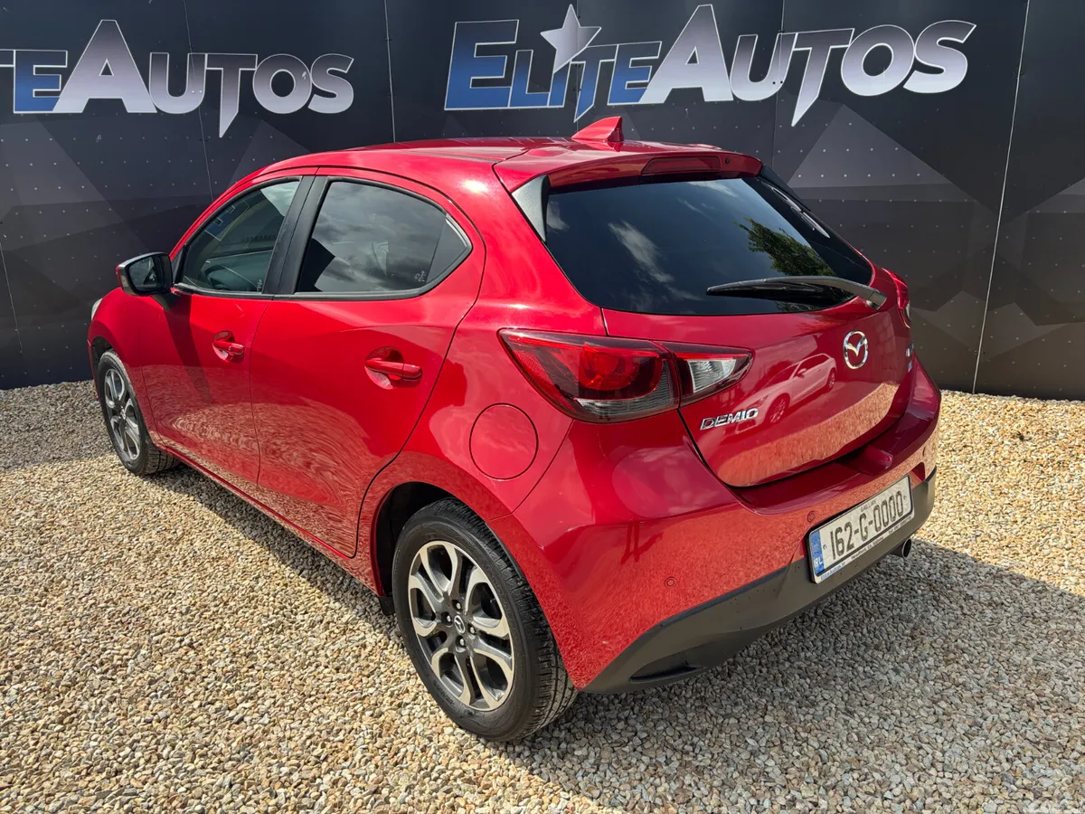 Mazda Demio Hatchback, Diesel, 2016, Red