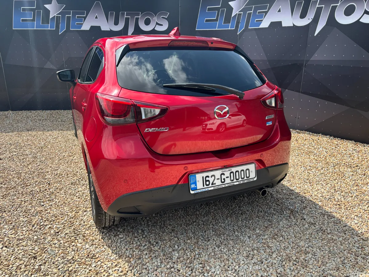 Mazda Demio Hatchback, Diesel, 2016, Red