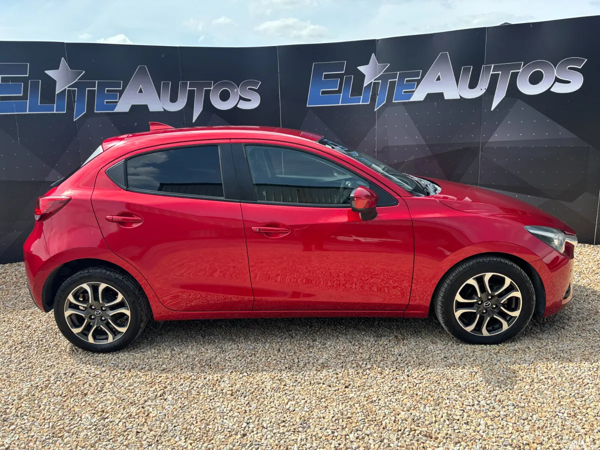 Mazda Demio Hatchback, Diesel, 2016, Red