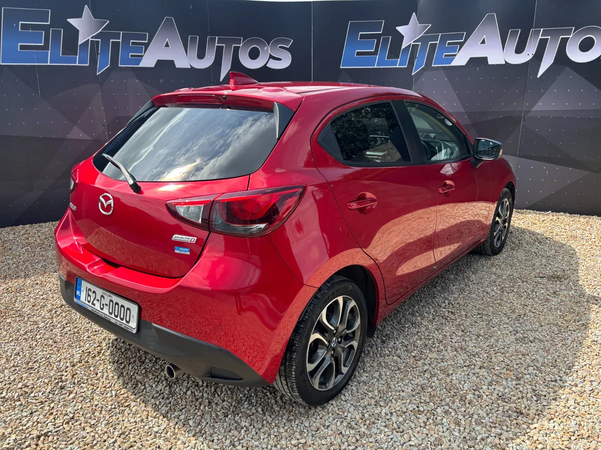 Mazda Demio Hatchback, Diesel, 2016, Red