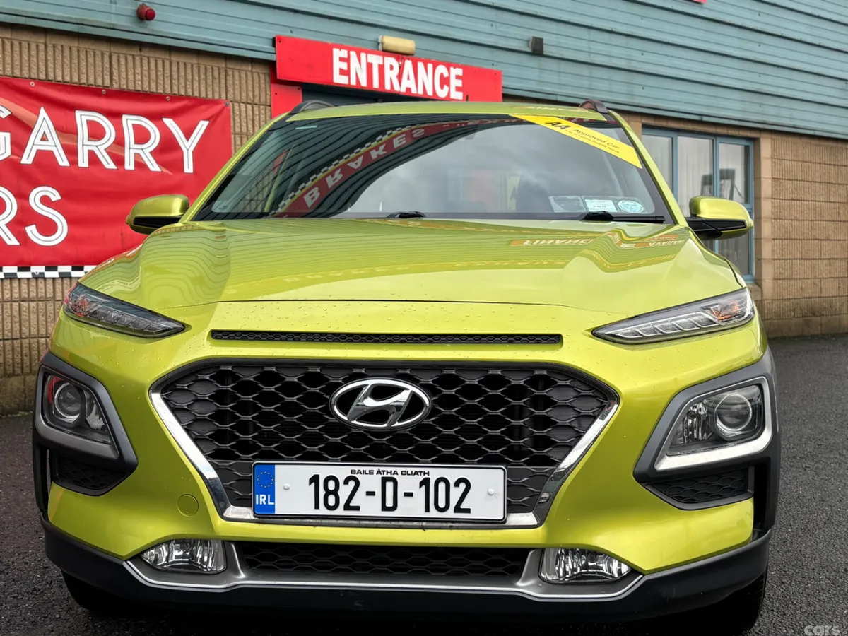 Hyundai KONA MPV, Petrol, 2018, Green