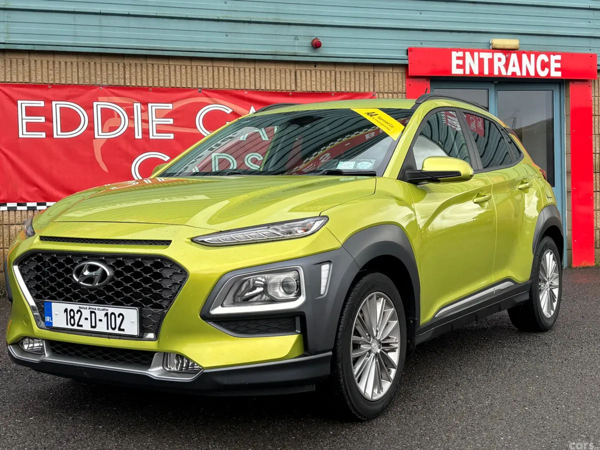 Hyundai KONA MPV, Petrol, 2018, Green