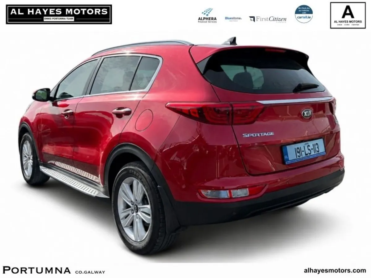 Kia Sportage SUV, Diesel, 2019, Red