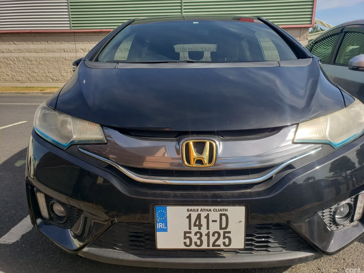 Honda Fit Hatchback, Petrol Hybrid, 2014, Black