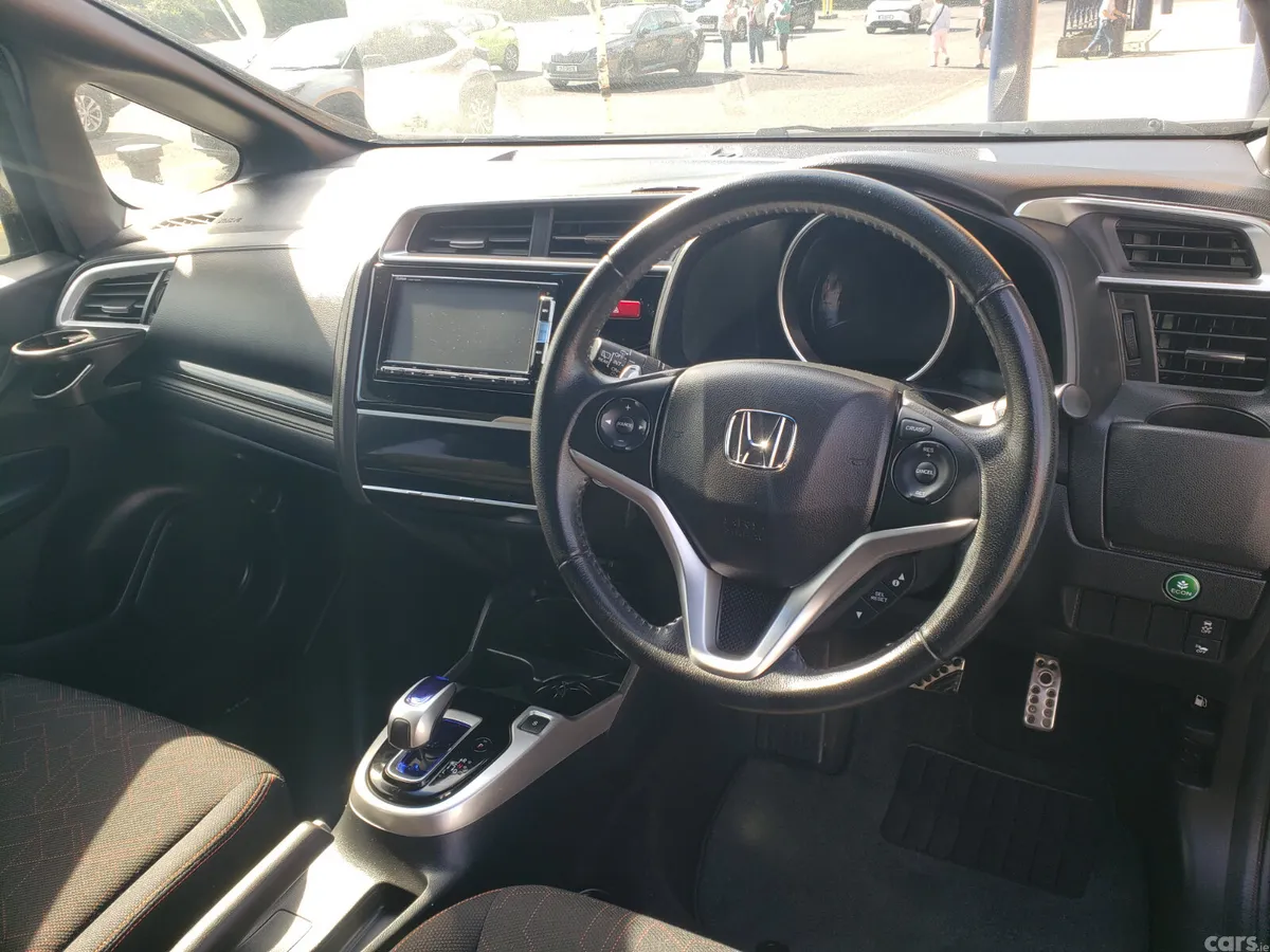 Honda Fit Hatchback, Petrol Hybrid, 2014, Black