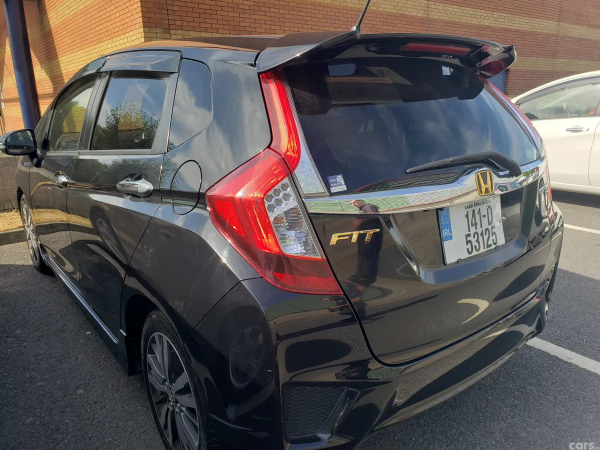 Honda Fit Hatchback, Petrol Hybrid, 2014, Black
