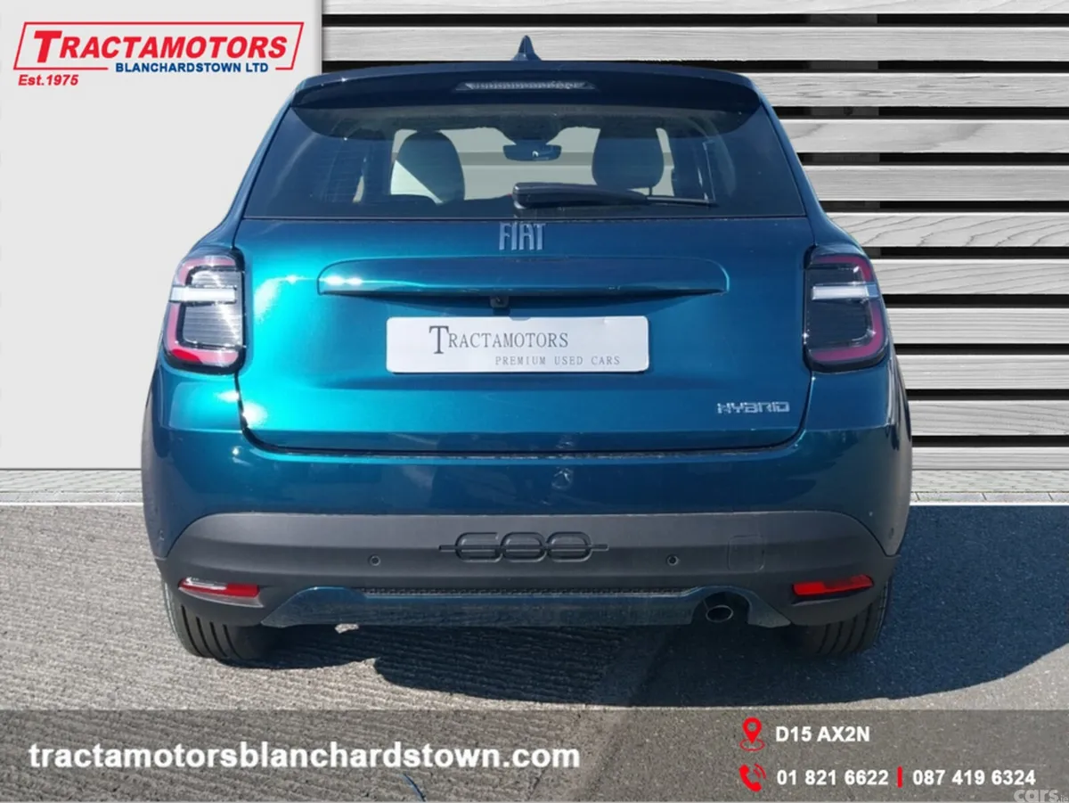 Fiat 600 Hatchback, Petrol Hybrid, 2026, Blue