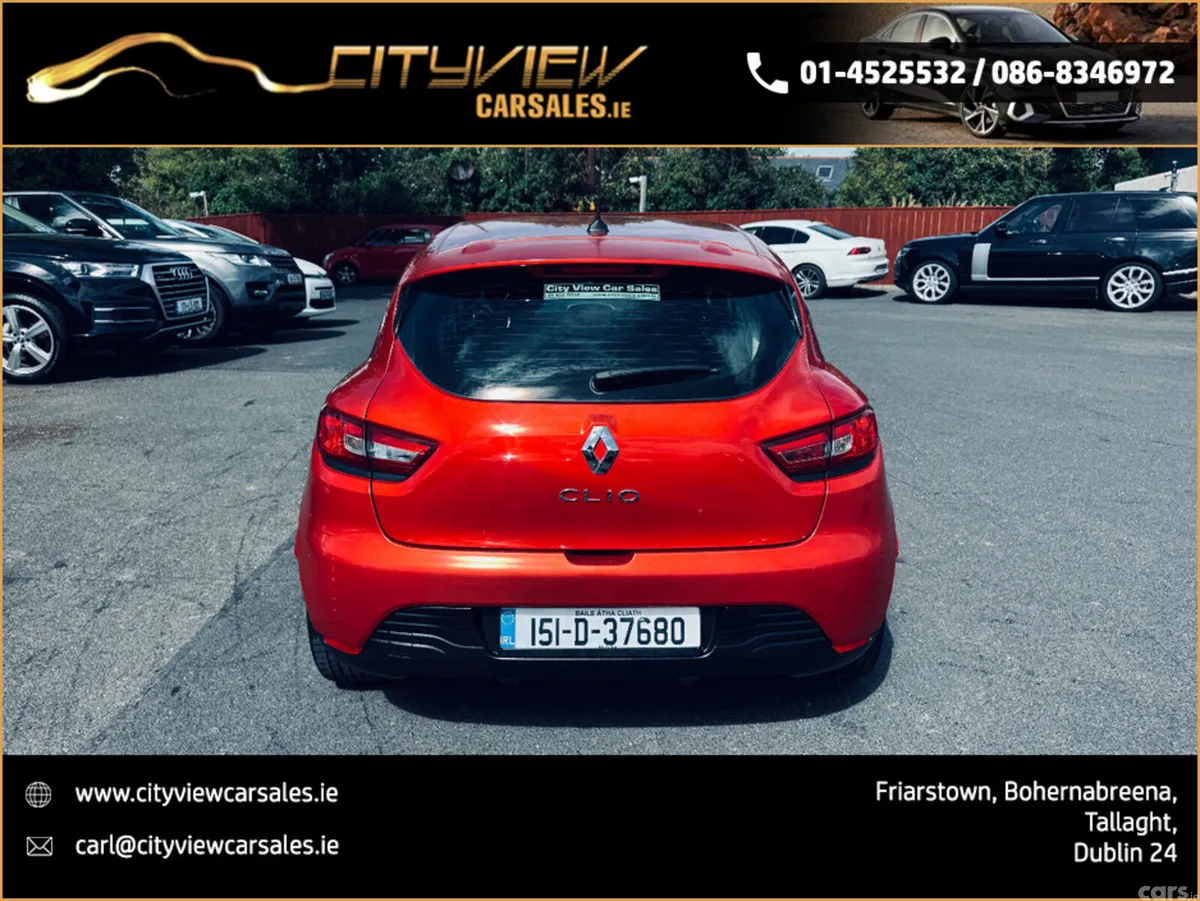 Renault Clio Hatchback, Petrol, 2015, Red