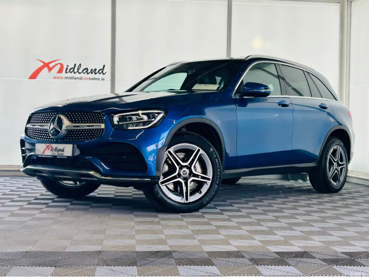 Mercedes-Benz GLC Estate, Diesel Hybrid, 2022, Blue