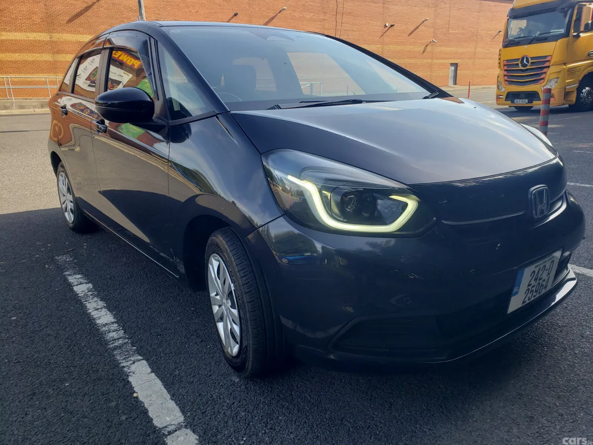Honda Fit Hatchback, Petrol Hybrid, 2024, Black
