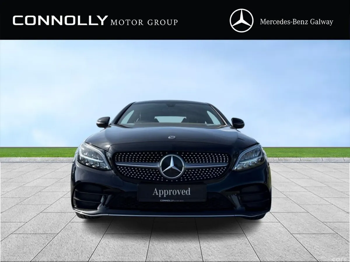 Mercedes-Benz C-Class Coupe, Petrol, 2021, Black