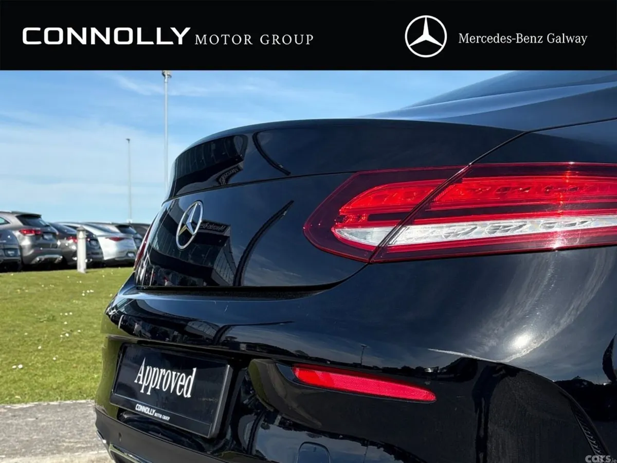 Mercedes-Benz C-Class Coupe, Petrol, 2021, Black