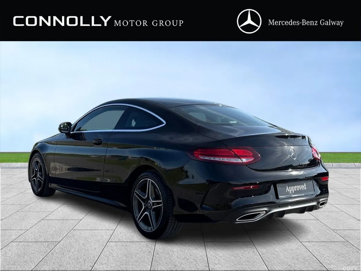 Mercedes-Benz C-Class Coupe, Petrol, 2021, Black
