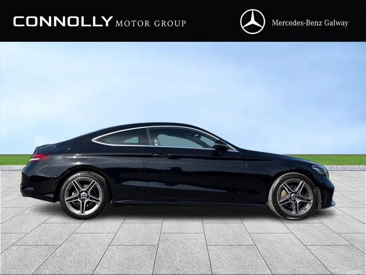 Mercedes-Benz C-Class Coupe, Petrol, 2021, Black