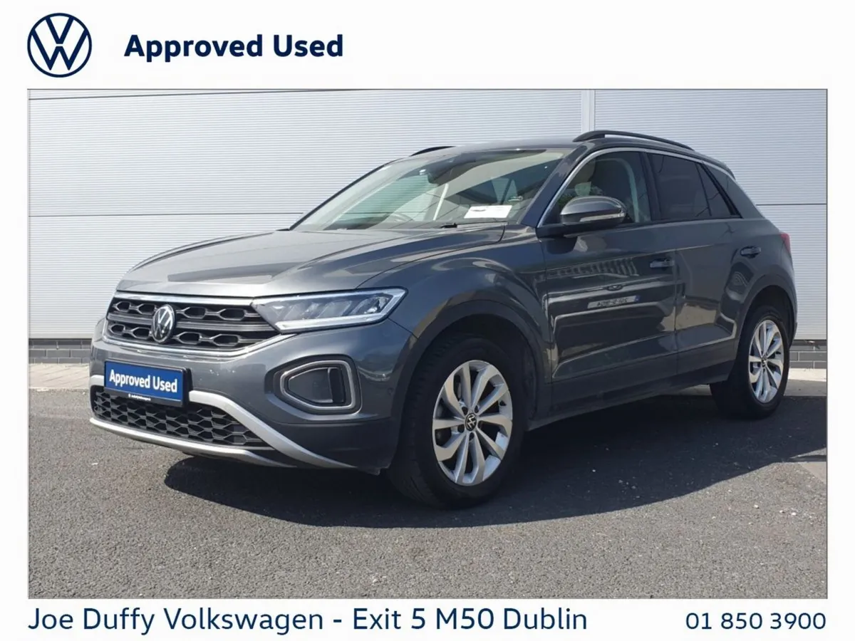 Volkswagen T-Roc SUV, Petrol, 2024, Grey
