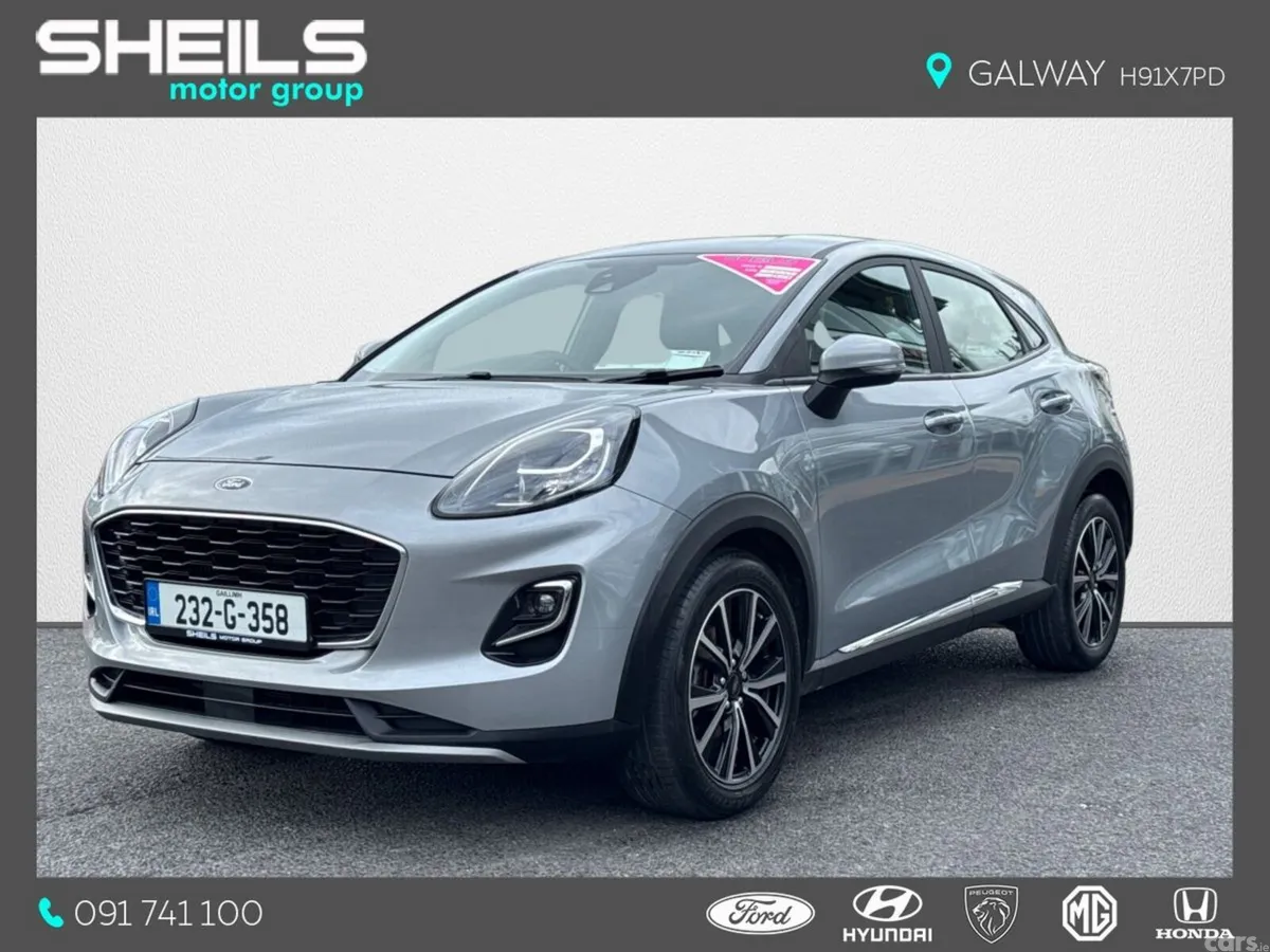 Ford Puma MPV, Petrol Hybrid, 2023, Grey