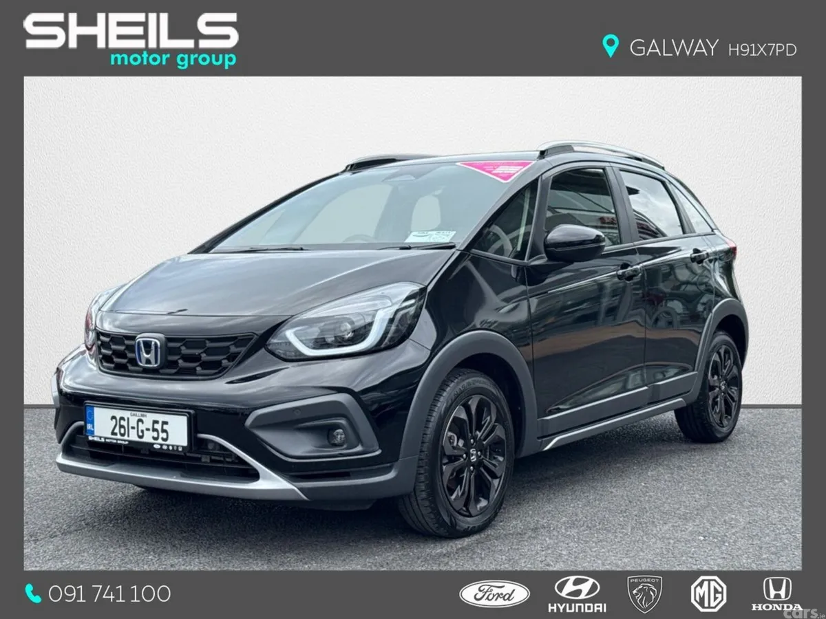 Honda Jazz Hatchback, Petrol Hybrid, 2026, Black