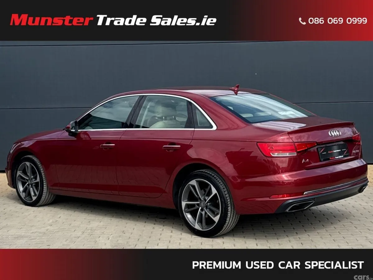 Audi A4 Saloon, Diesel, 2019, Red