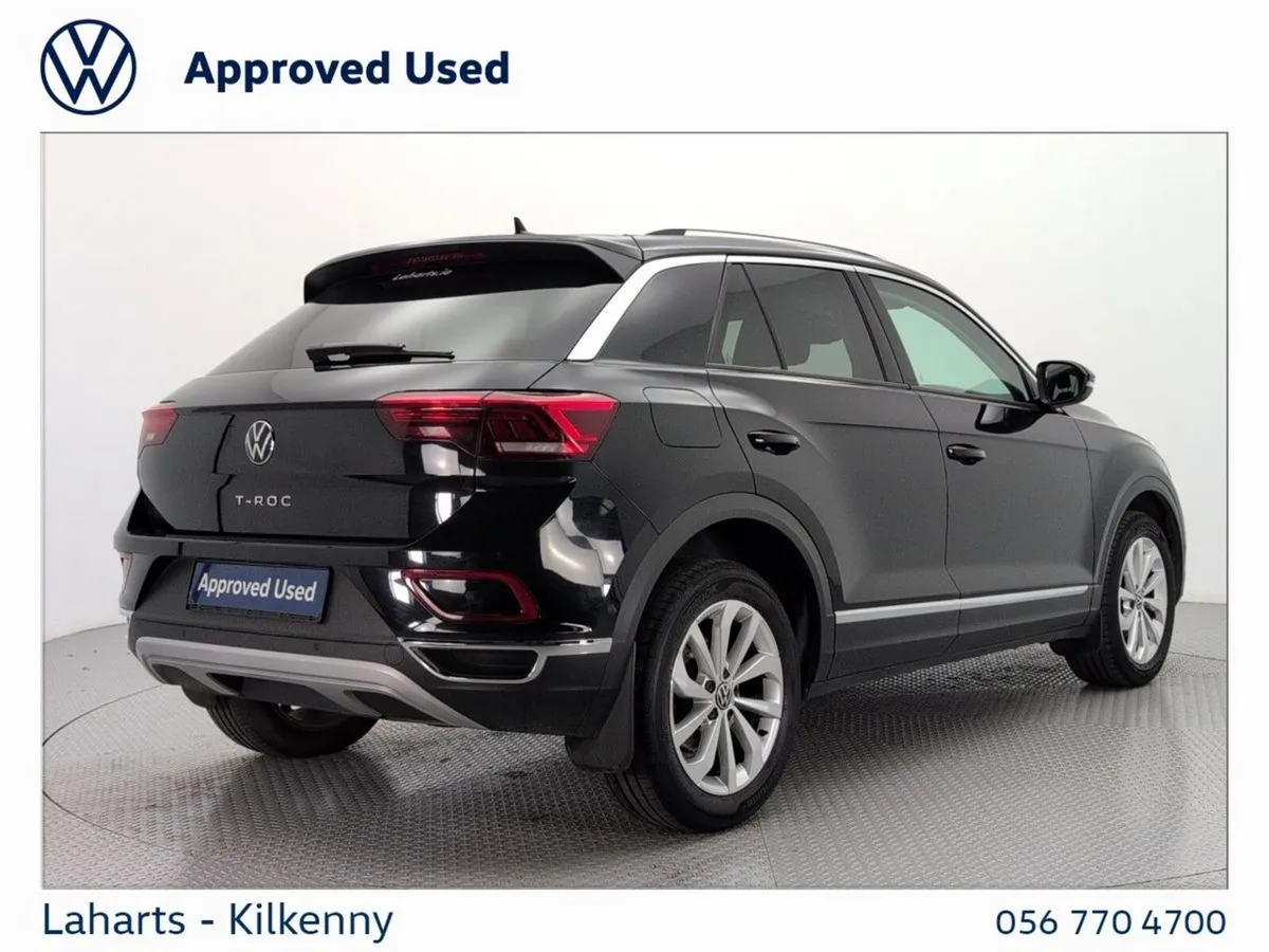 Volkswagen T-Roc SUV, Petrol, 2023, Black