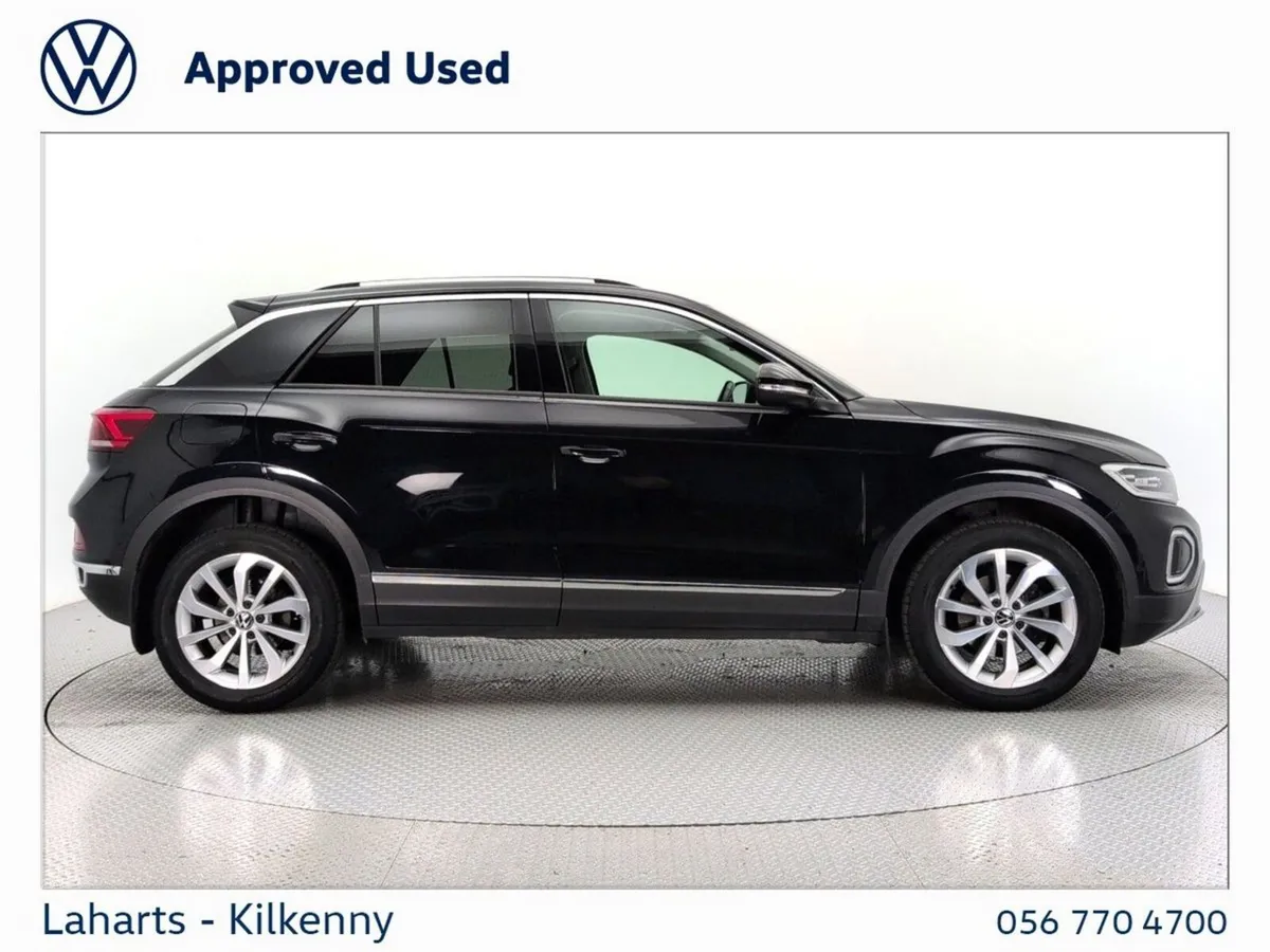 Volkswagen T-Roc SUV, Petrol, 2023, Black