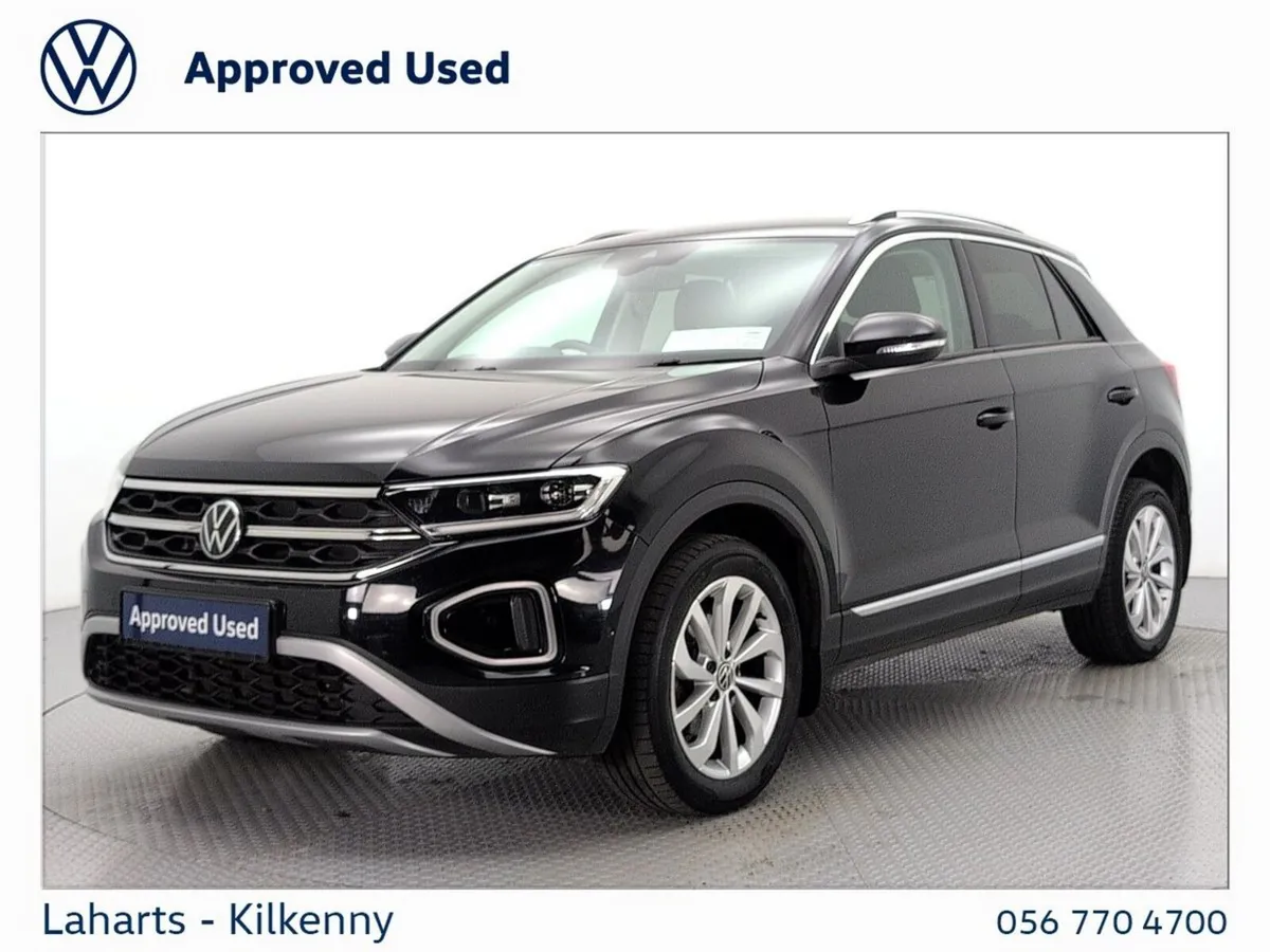 Volkswagen T-Roc SUV, Petrol, 2023, Black