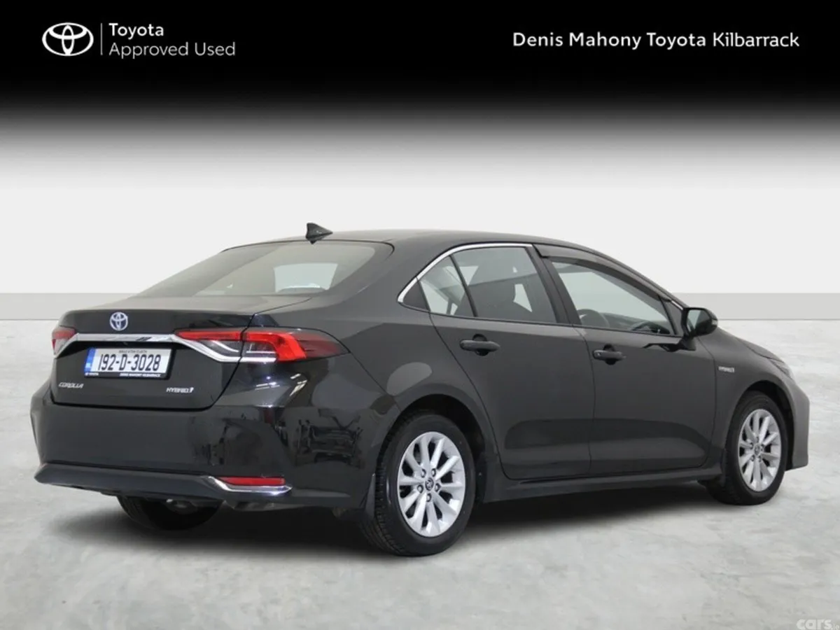Toyota Corolla Saloon, Petrol Hybrid, 2019, Black