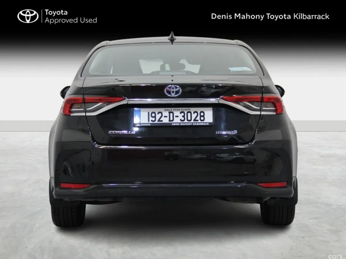 Toyota Corolla Saloon, Petrol Hybrid, 2019, Black