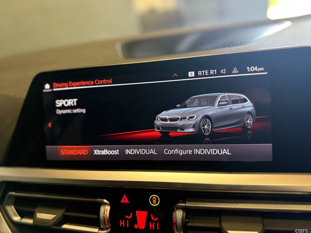 BMW 3-Series Estate, Petrol Plug-in Hybrid, 2022, Red