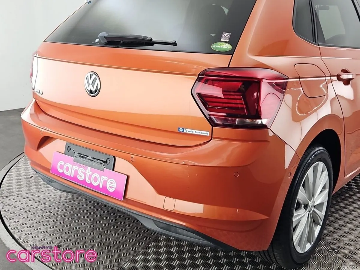 Volkswagen Polo Hatchback, Petrol, 2019, Orange