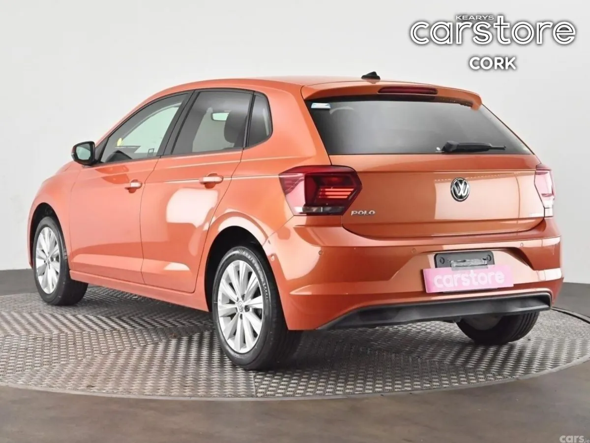 Volkswagen Polo Hatchback, Petrol, 2019, Orange